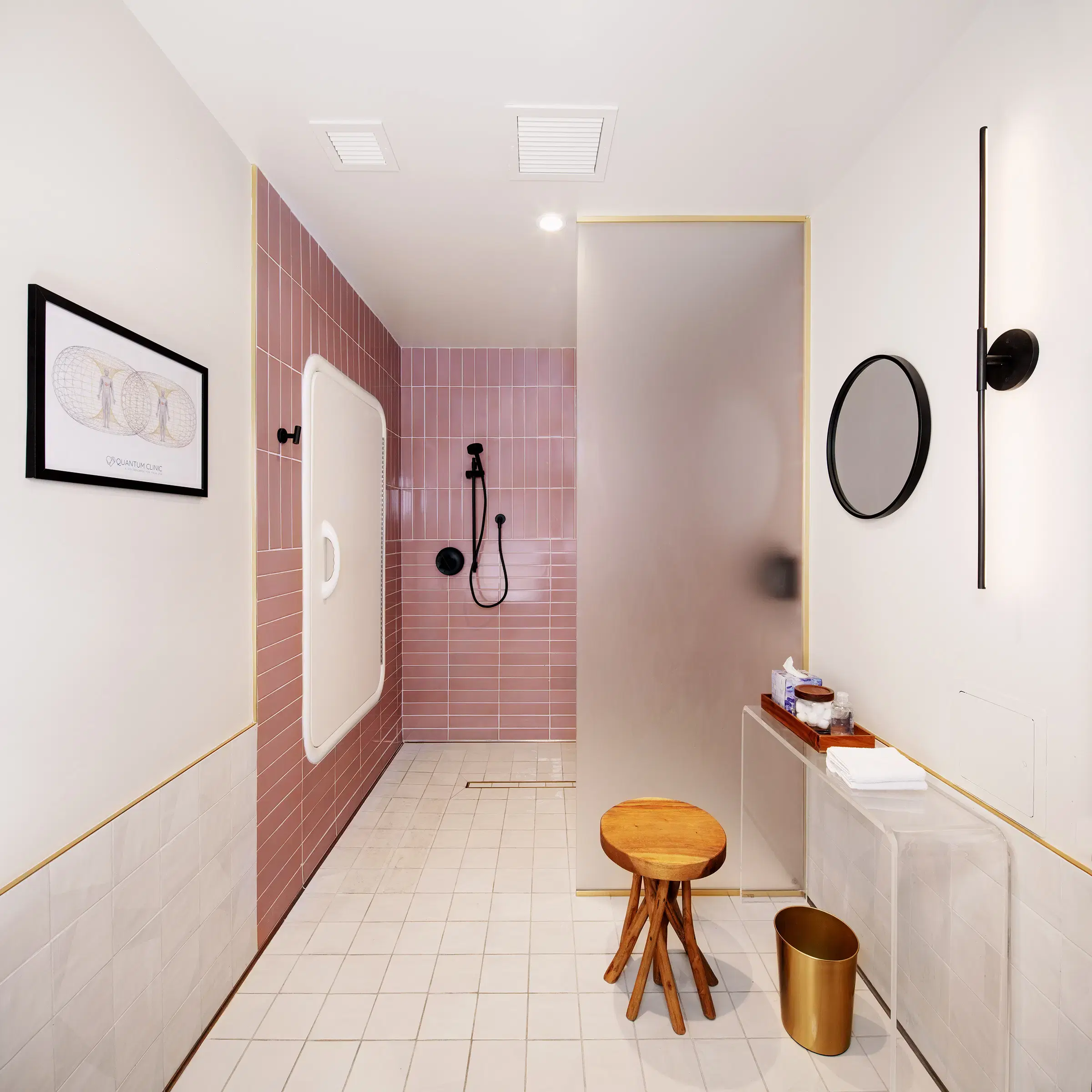 Floatation REST luxury room for singles or couples with in-water frequency therapy for relaxation, clarity, and inflammation relief (60 min)